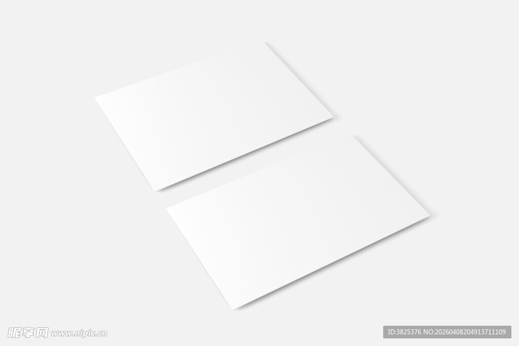 空白名片设计展示样机