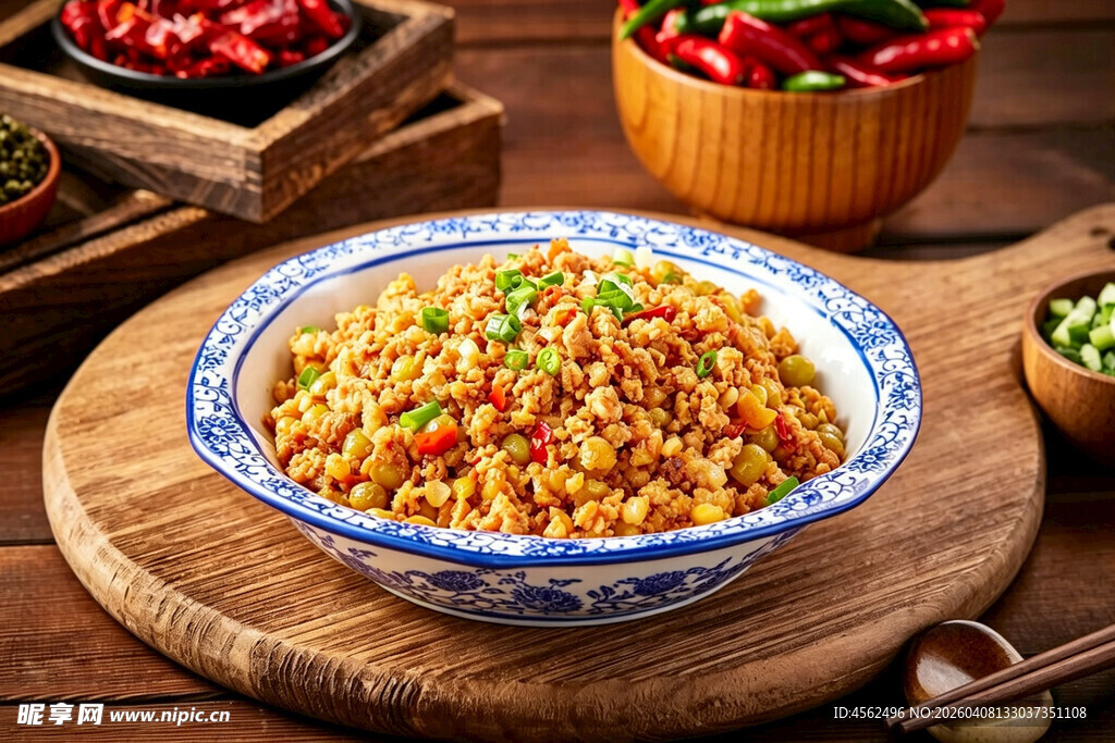 美味豌豆炒肉末