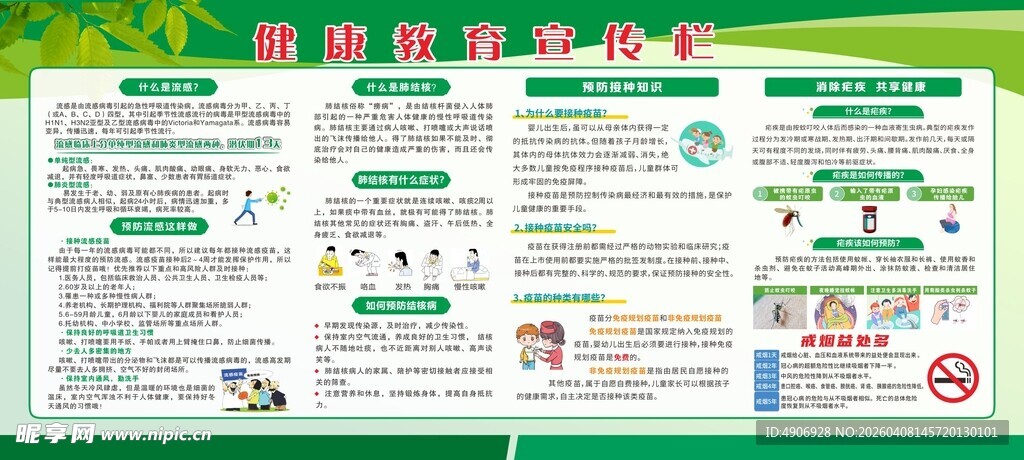 绿色环保主题宣传海报