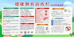 健康教育宣传栏海报