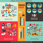 多彩商务信息图表元素