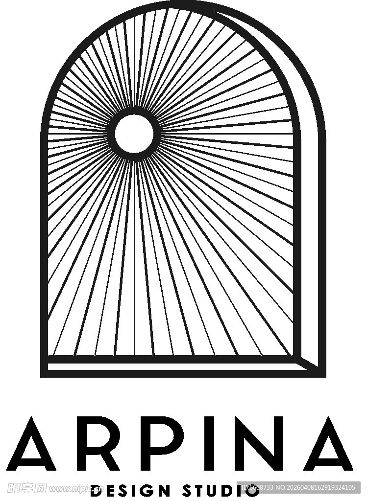 Arpina设计工作室标志
