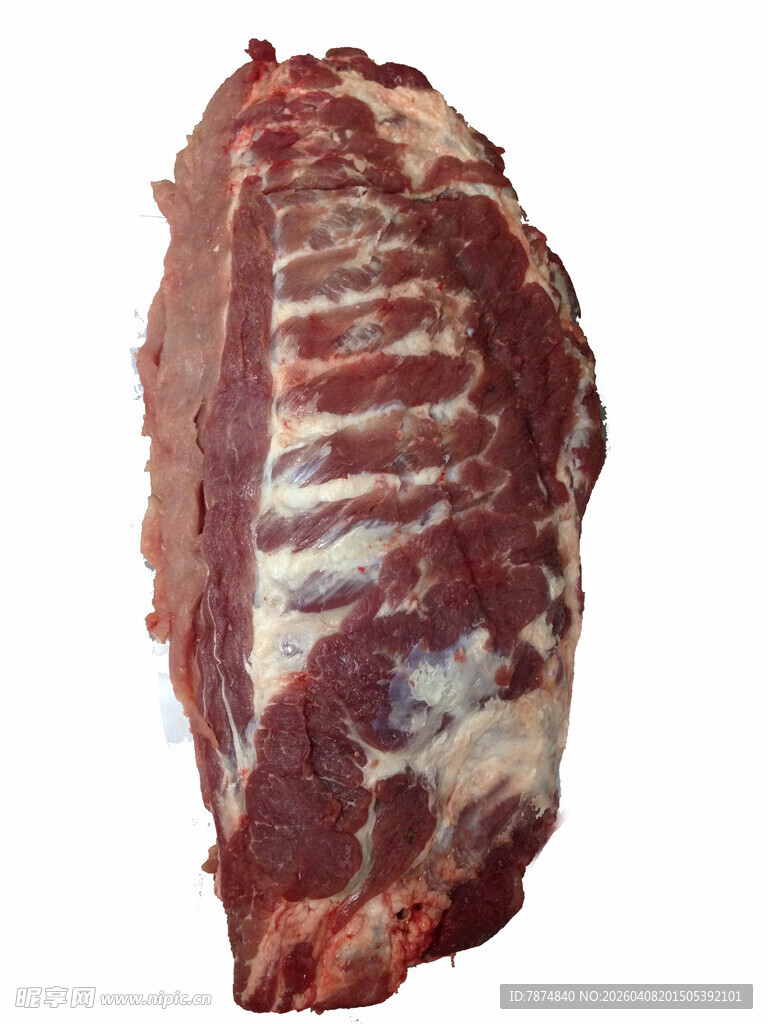 新鲜生猪肉排骨