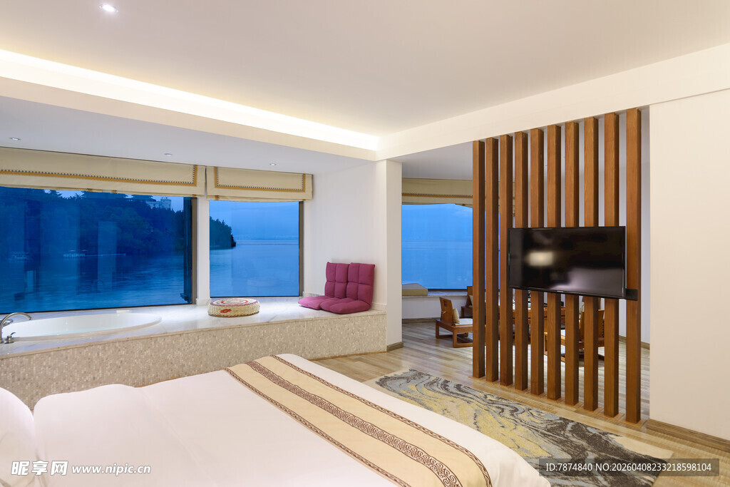 现代简约风格卧室空间