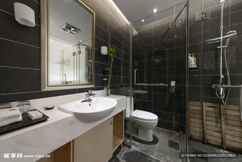 现代简约风卫生间设计