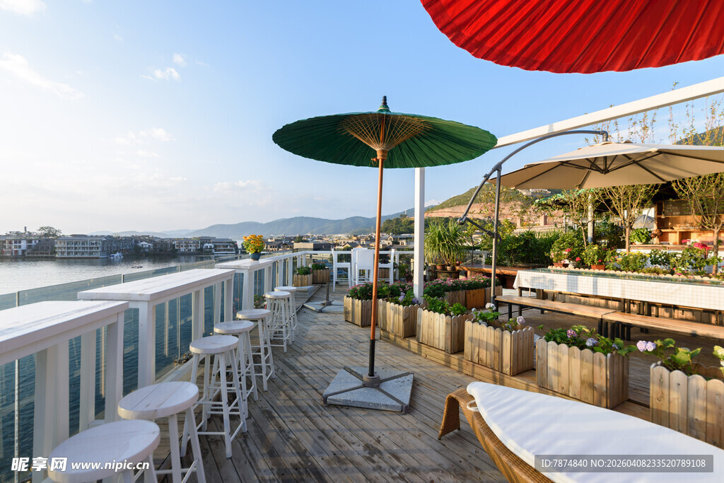 屋顶露台休闲户外空间