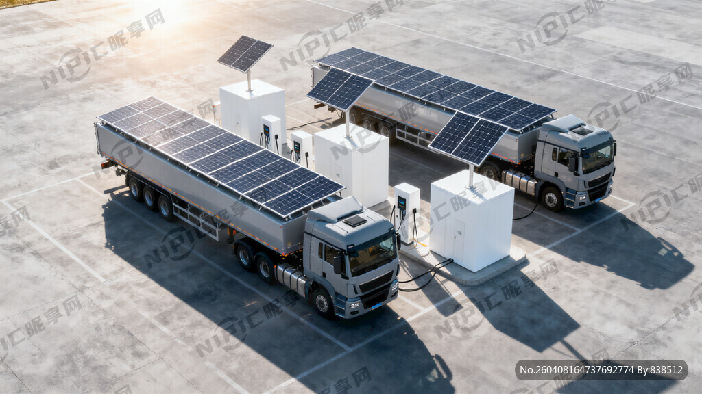 光伏重卡充电站