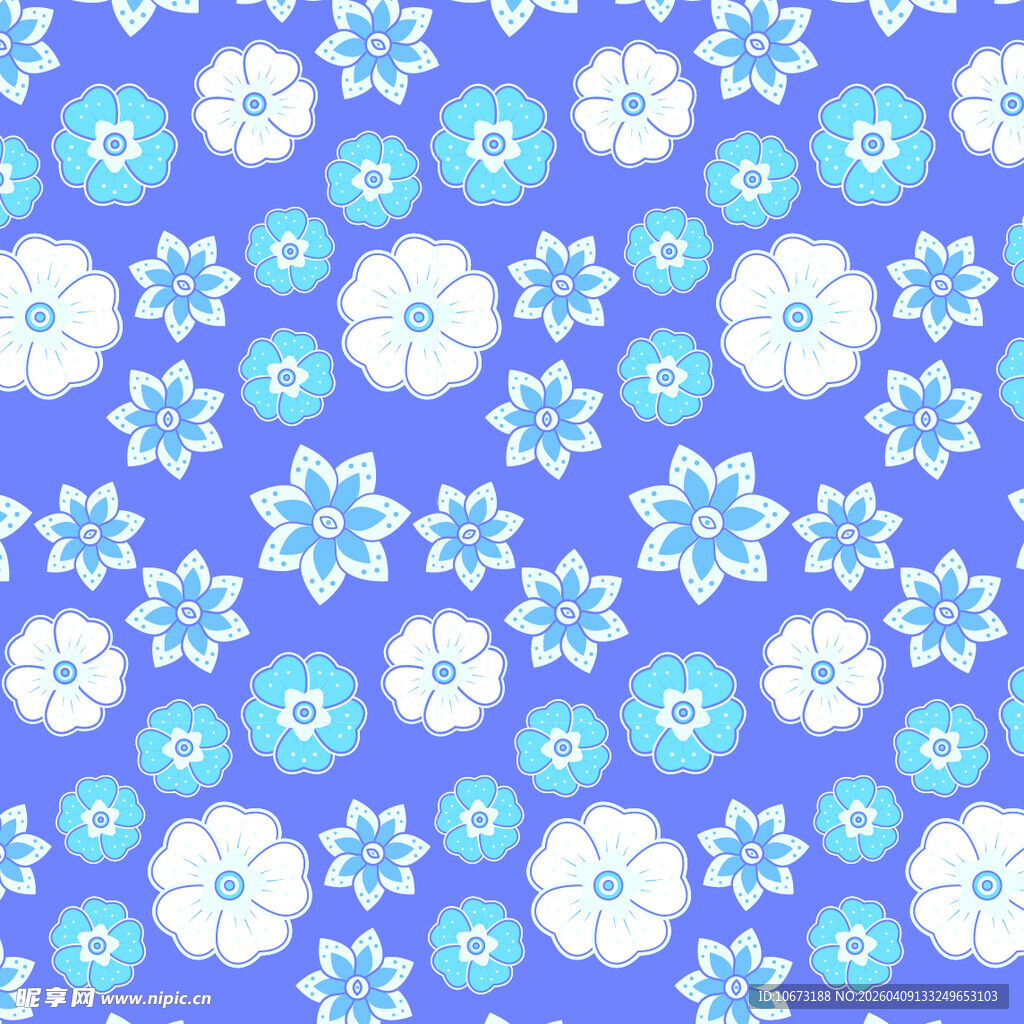 花朵矢量图背景