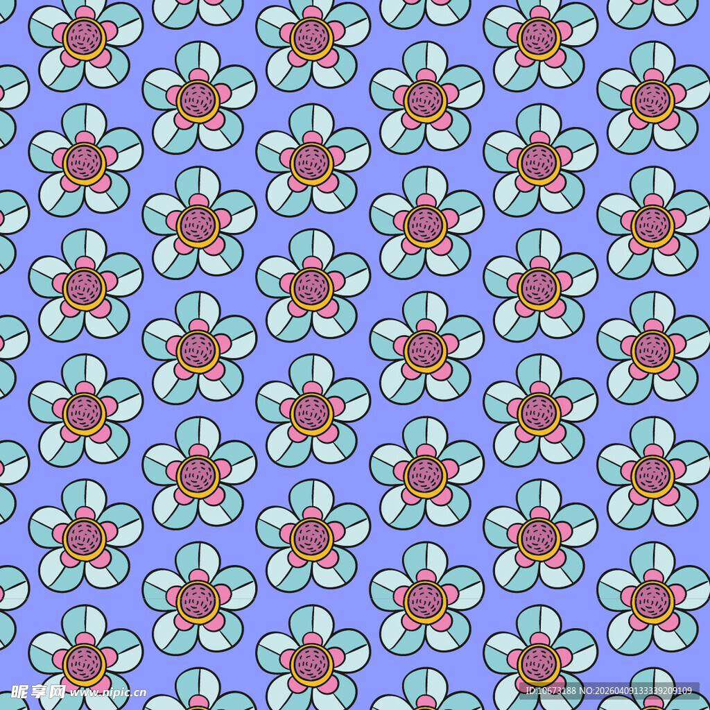 花朵矢量图背景
