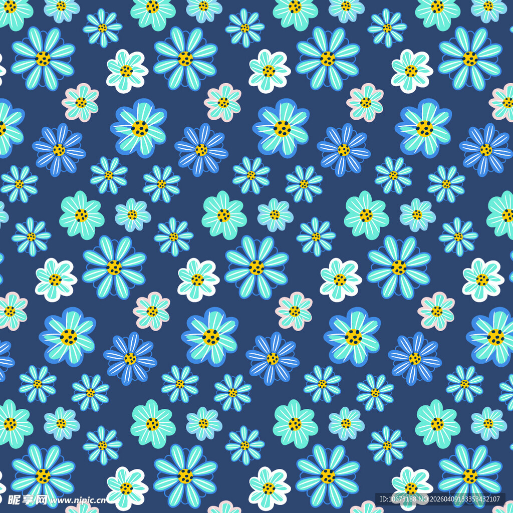 花朵矢量图背景