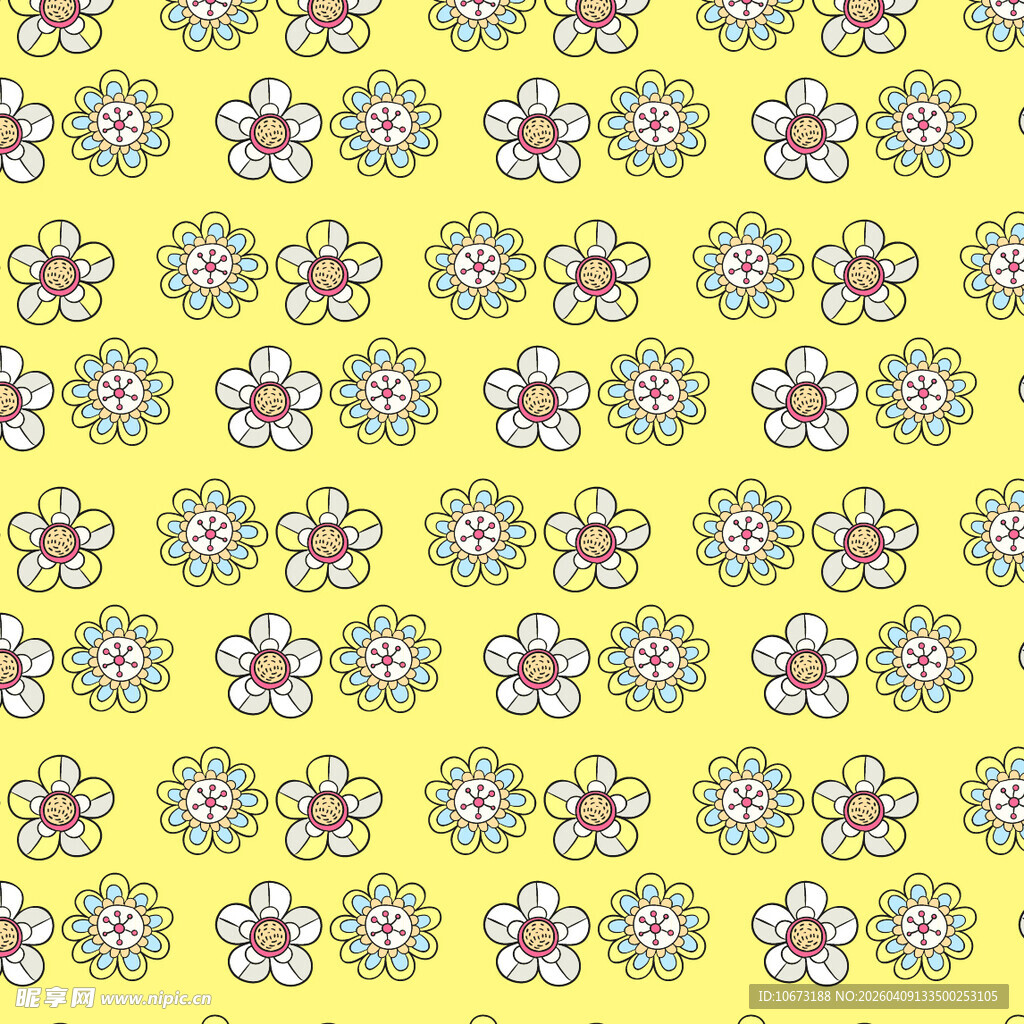 花朵矢量图背景