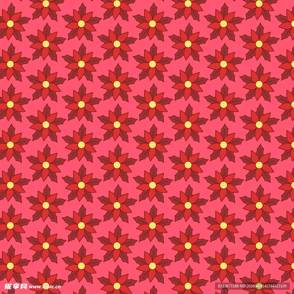 小花图案背景