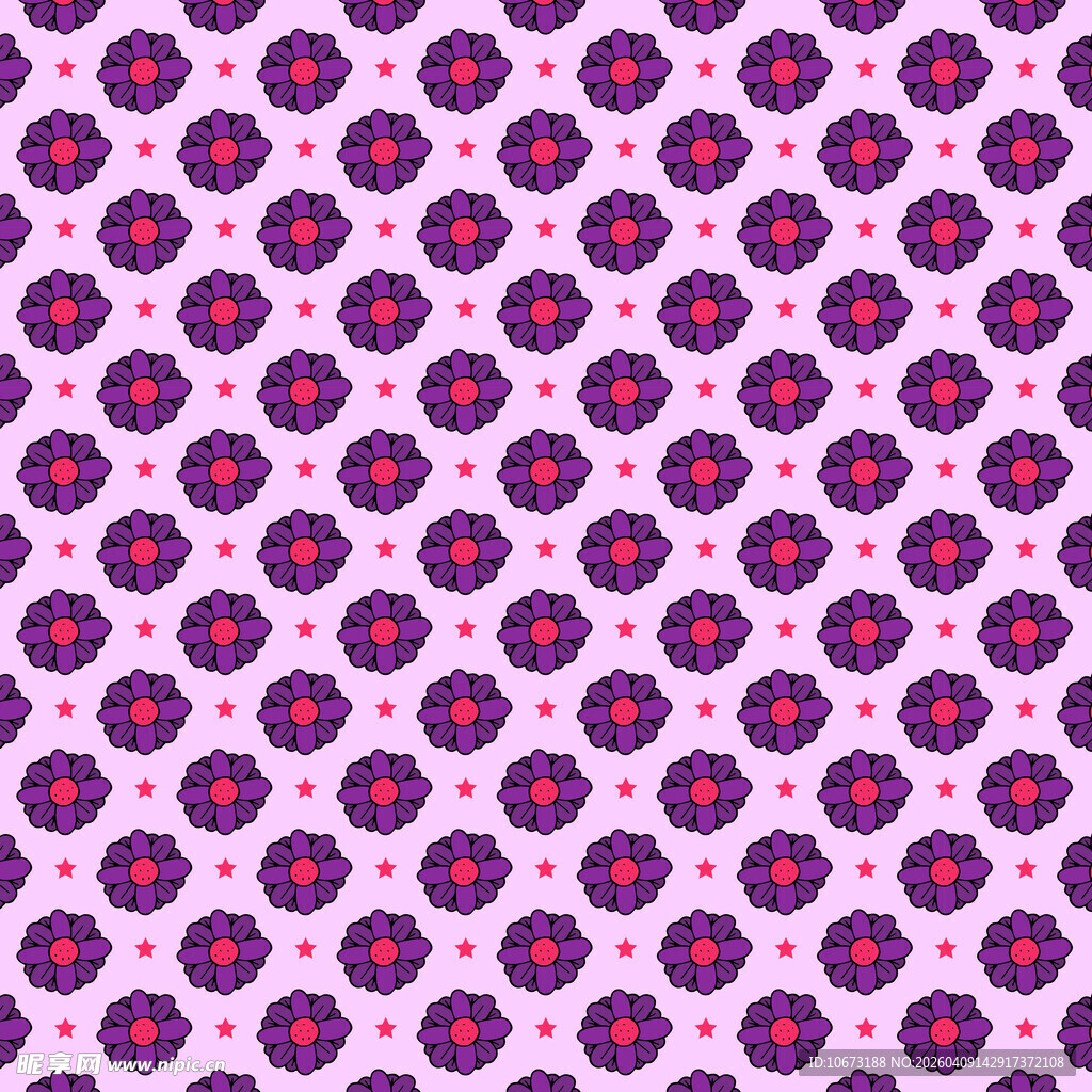 小花图案背景