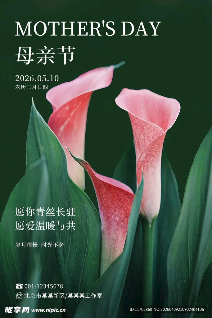 母亲节海报