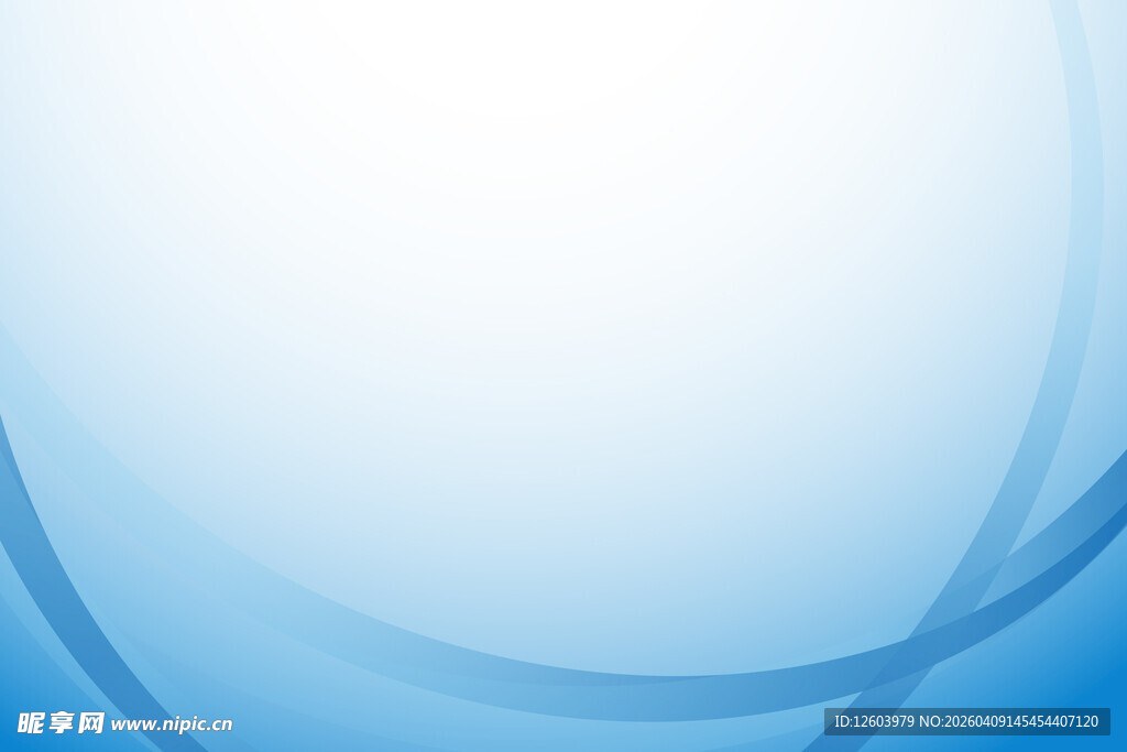 淡蓝色渐变曲线背景图
