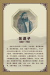 古代画家吴道子画像介绍