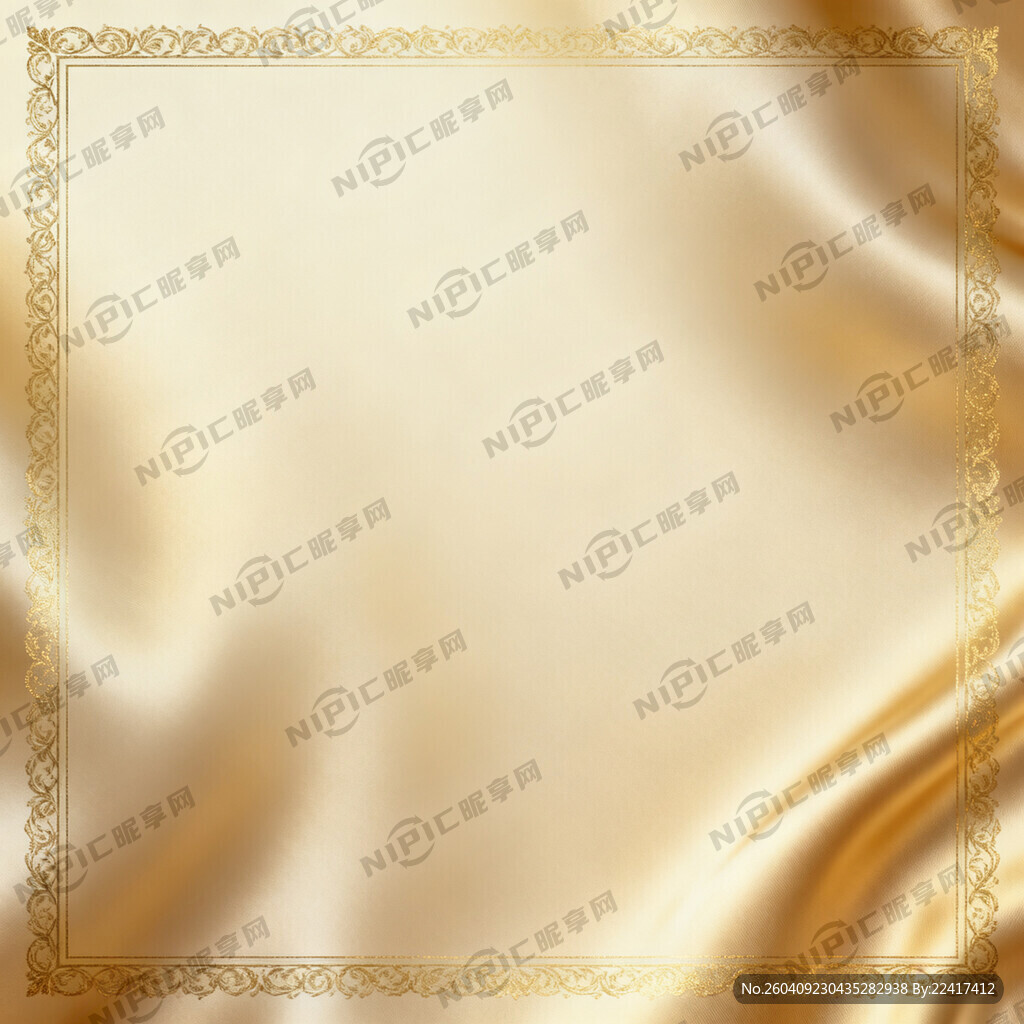 生成一张证书背景 不要文字