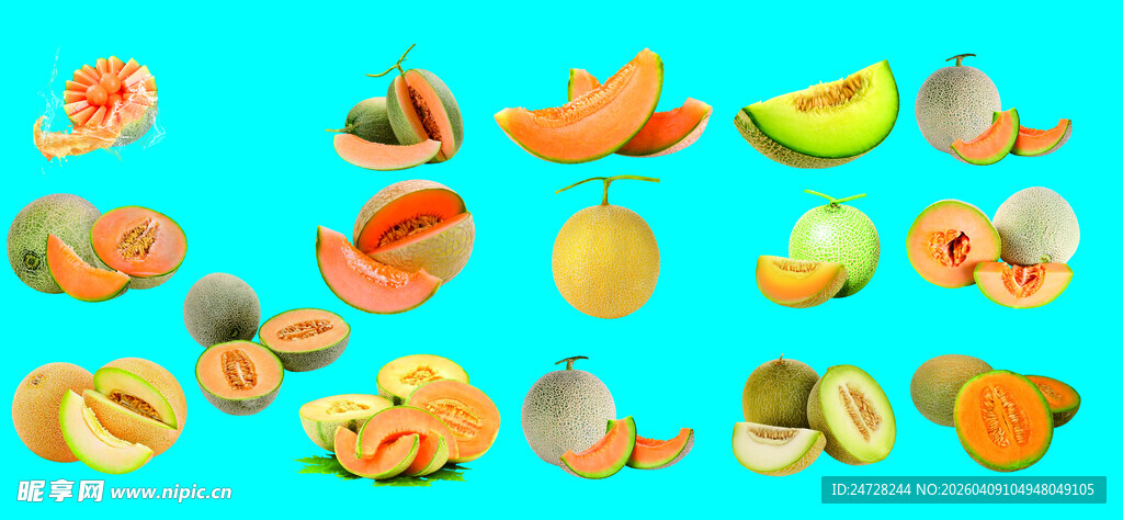 哈密瓜多样美味零食大集合