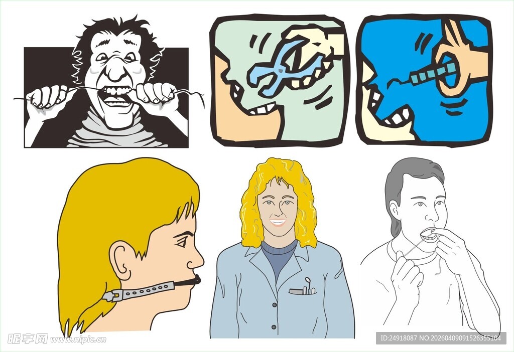 多样表情与手势动作展示