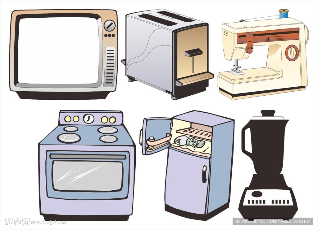 复古家电集合
