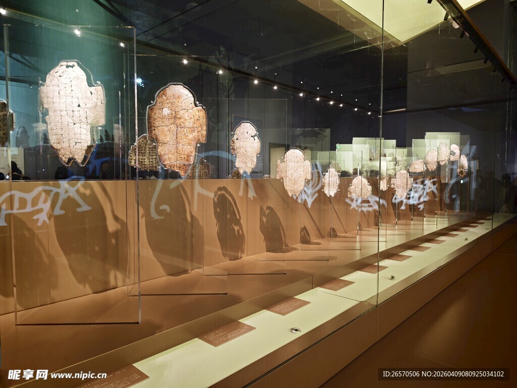 博物馆内的精美文物陈列