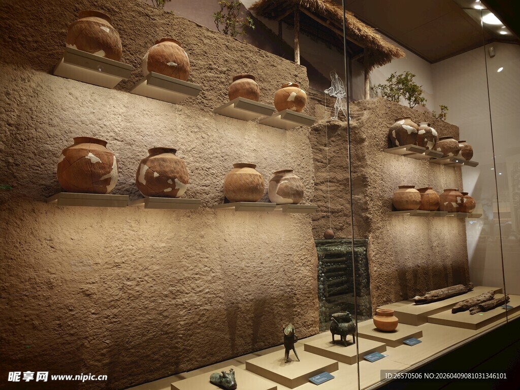 古陶器陈列展示