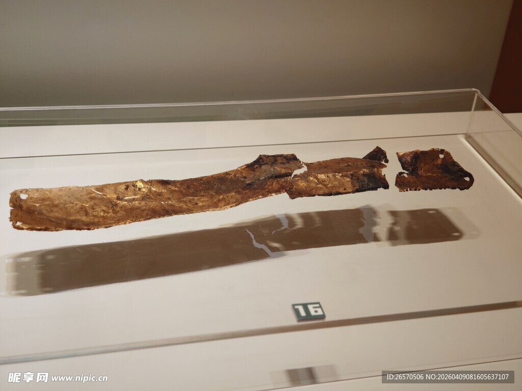 古老木制文物展示