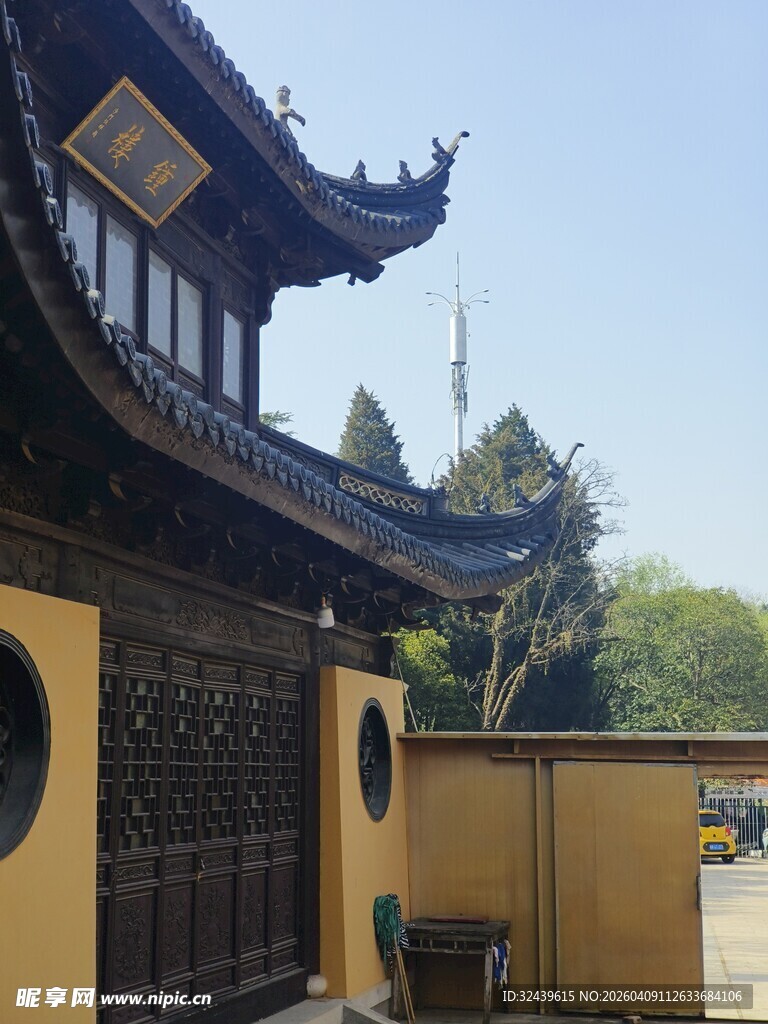 中式古建筑一角