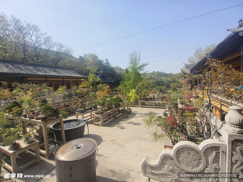 中式庭院景观古朴雅致