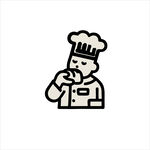 厨师卡通厨师面包店厨师