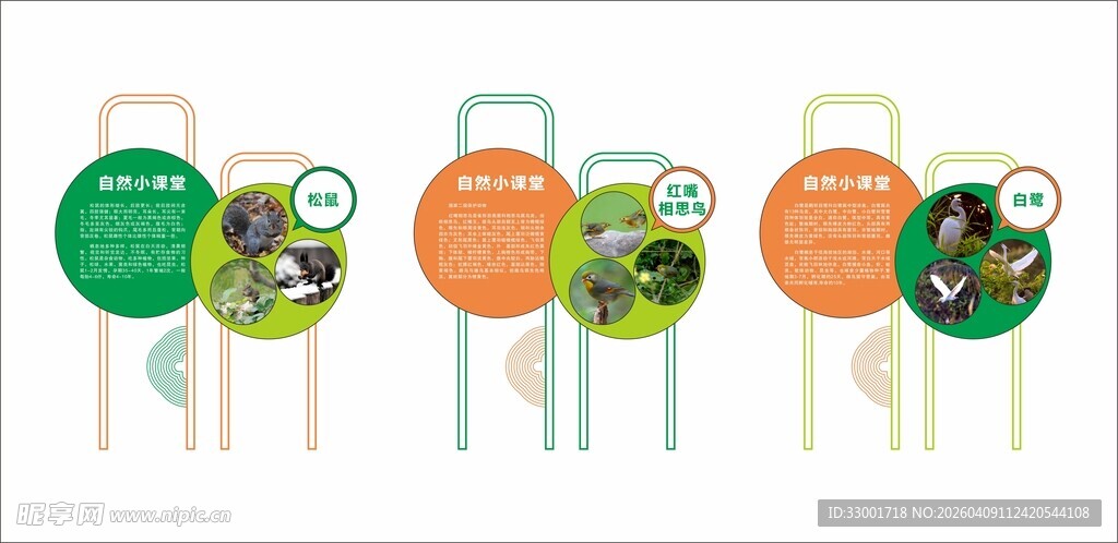 创意装饰 标识标牌 科普展板