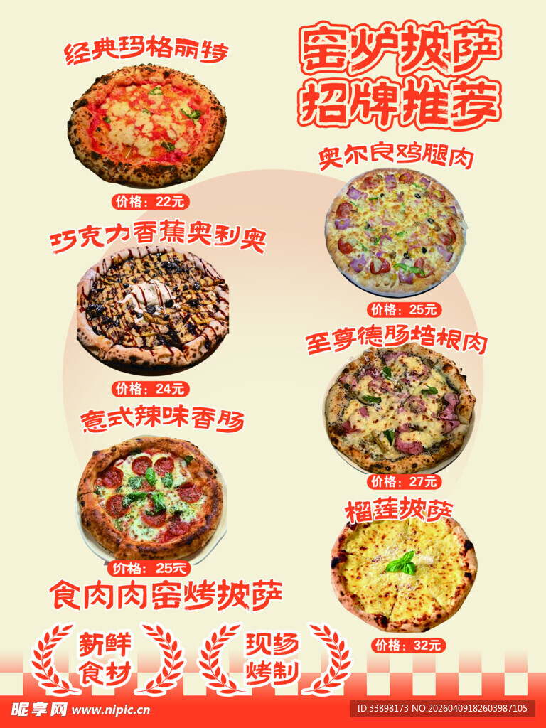 意式美味披萨精选推荐