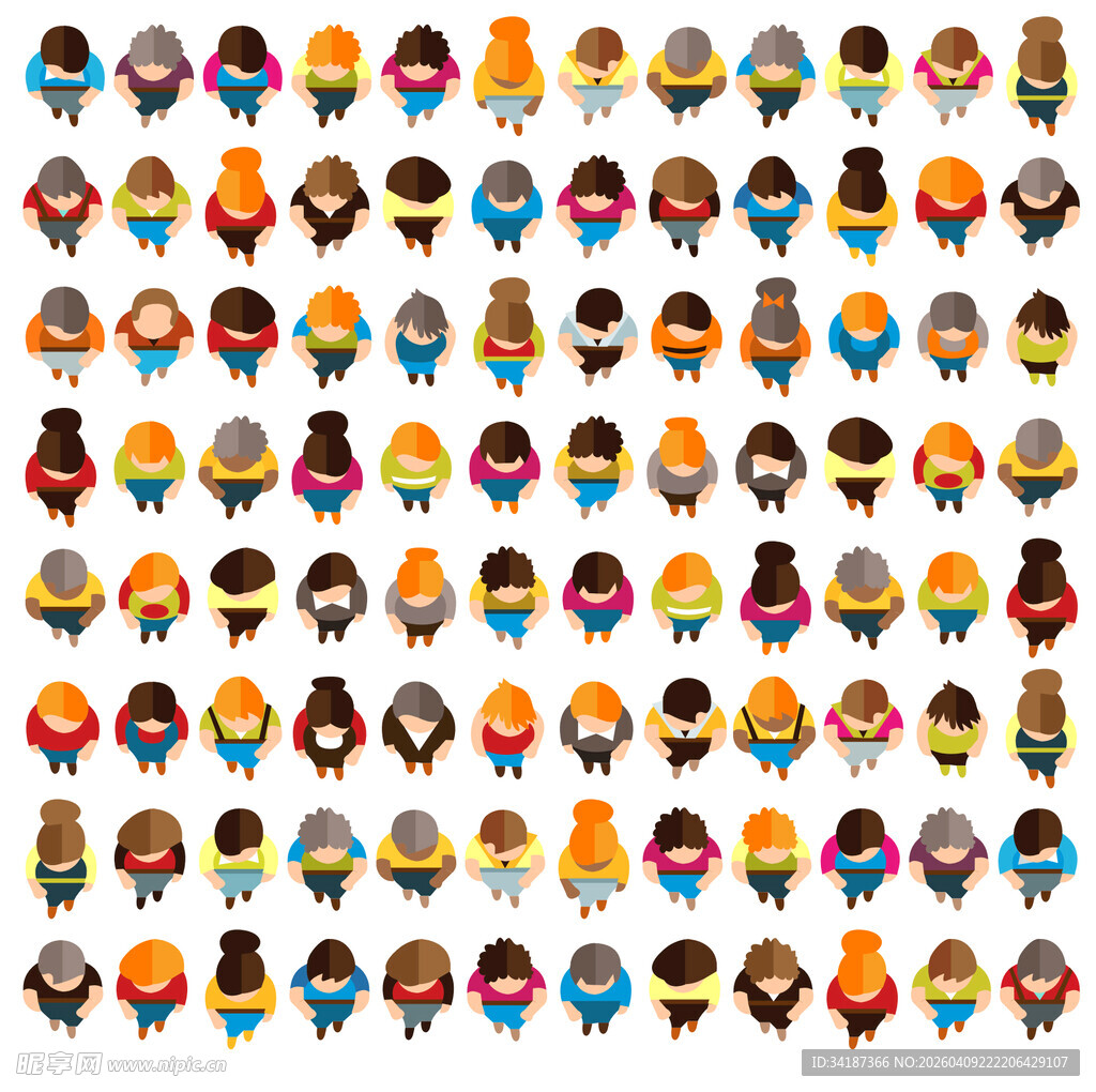 多彩卡通头像集合