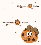 可爱小熊饼干卡通形象