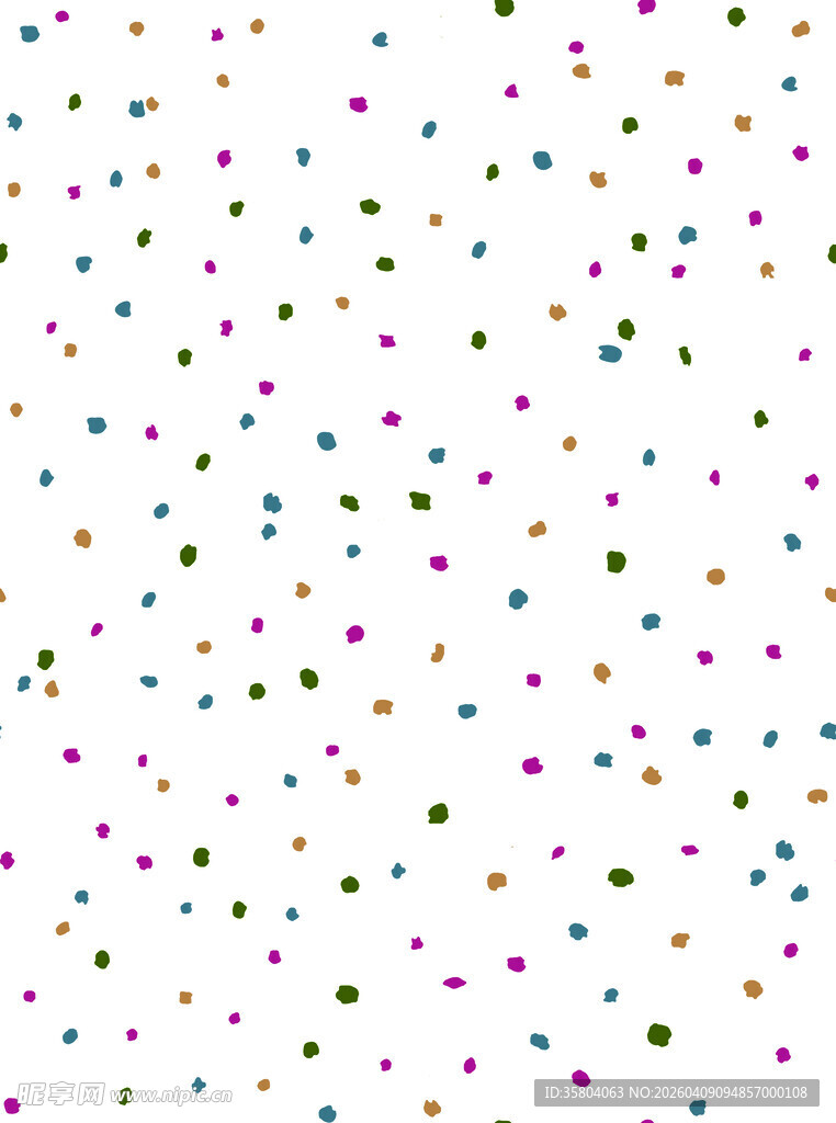 彩色点状图案背景
