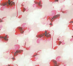 粉色花卉图案布料纹理