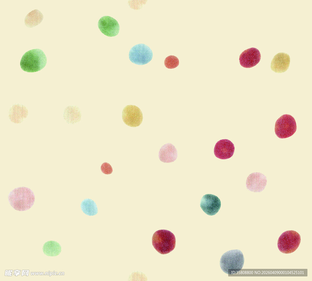 彩色圆点背景图
