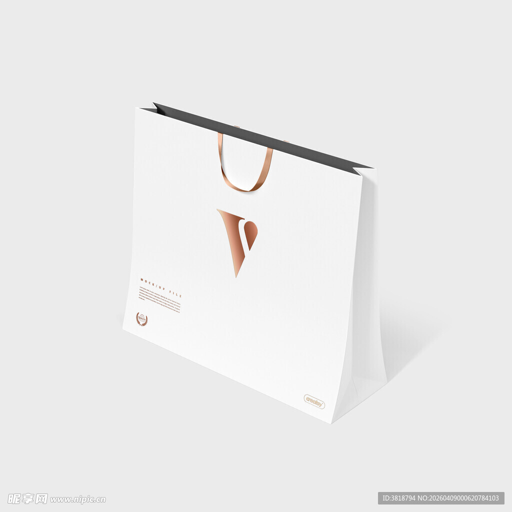 白色手提袋展示样机