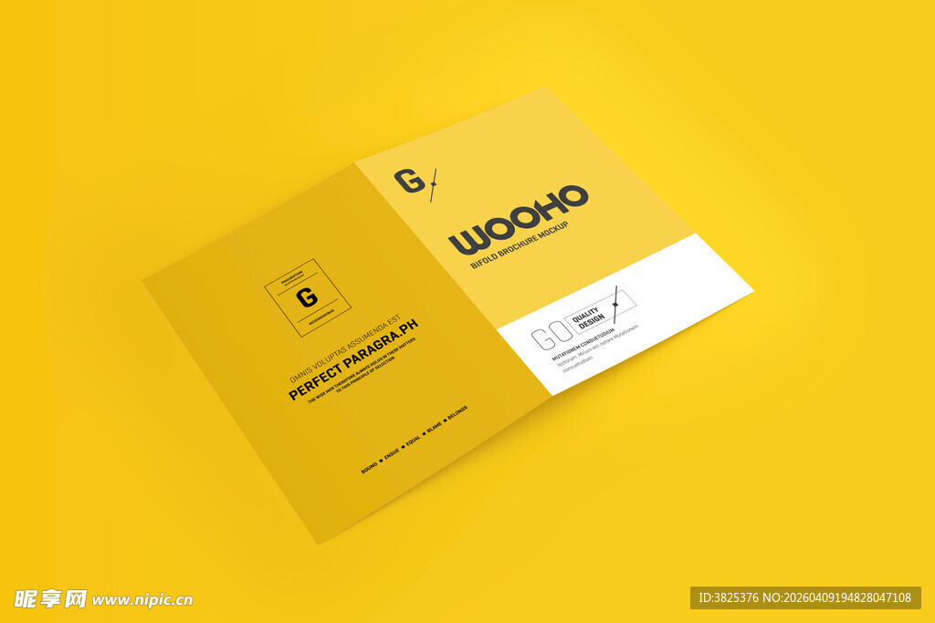 宣传折页设计展示样机