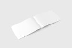 空白A4横版宣传册设计展示样机