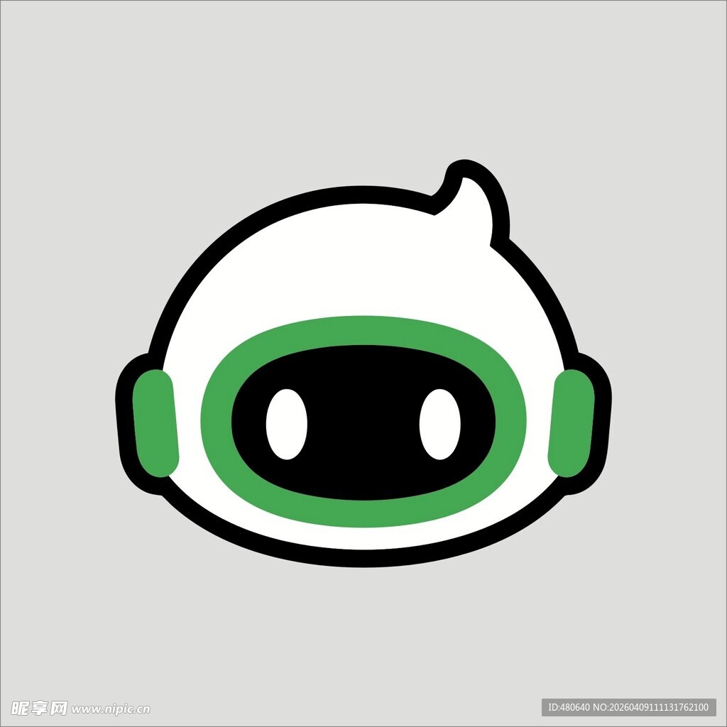 可爱卡通机器人头像