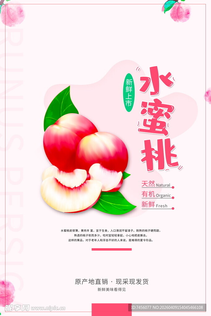 水润蜜桃甜蜜诱人滋味