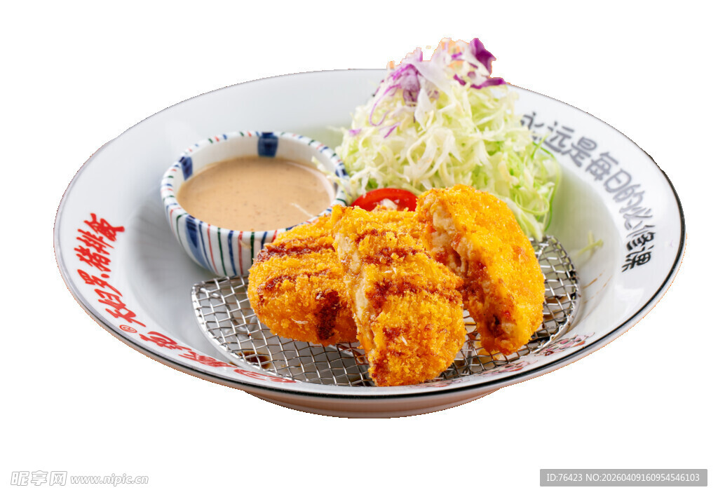 日式炸物拼盘 美味诱人