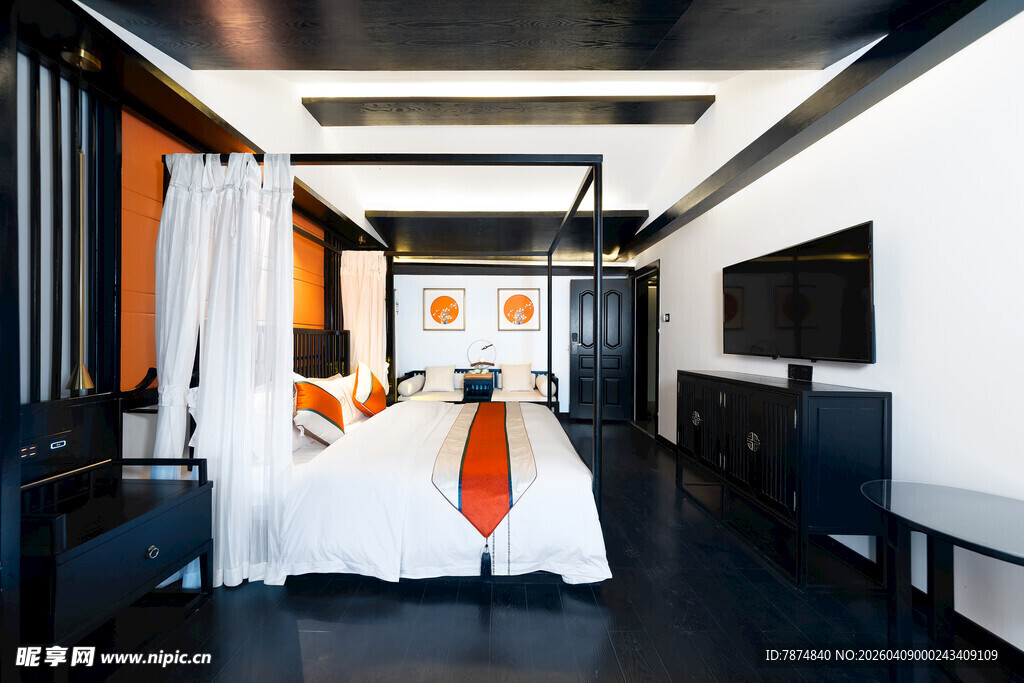 现代简约风格温馨卧室