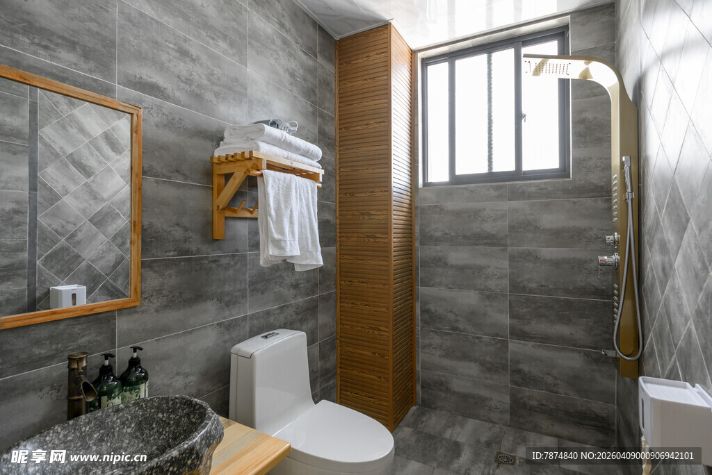 现代简约风卫生间空间