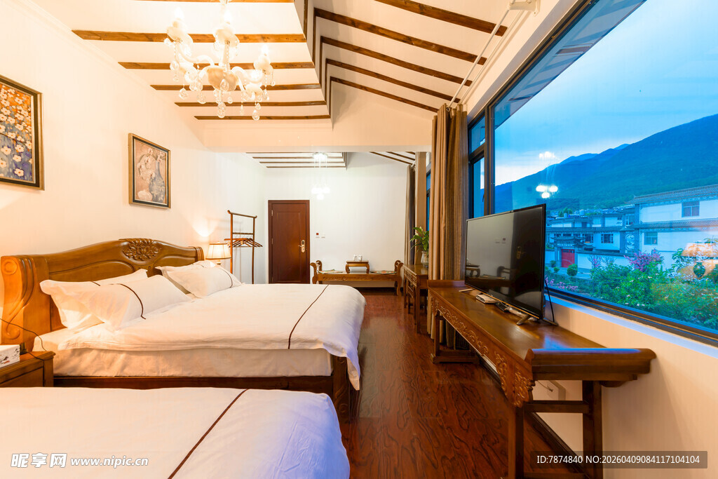 温馨舒适的山间度假客房