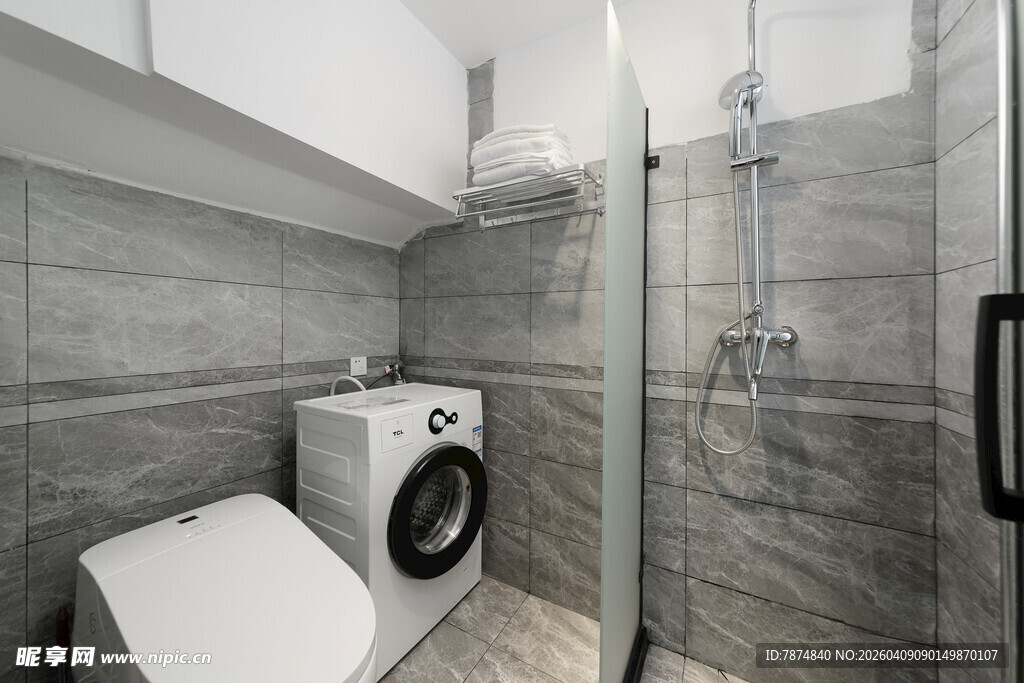 现代简约风卫生间一角