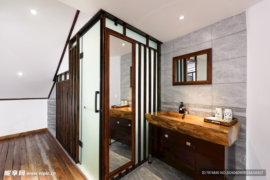 现代简约风浴室设计