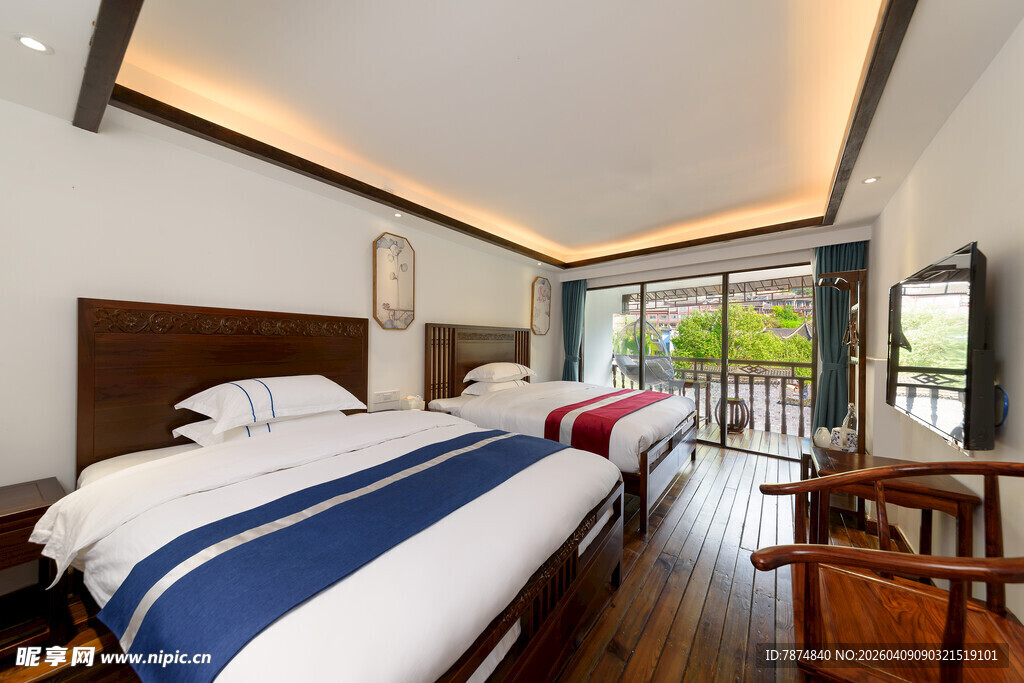 温馨双床客房 尽显舒适格调