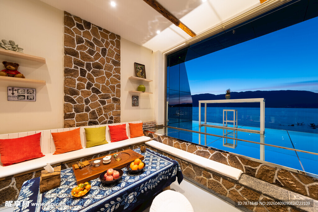 海景露台休闲惬意空间